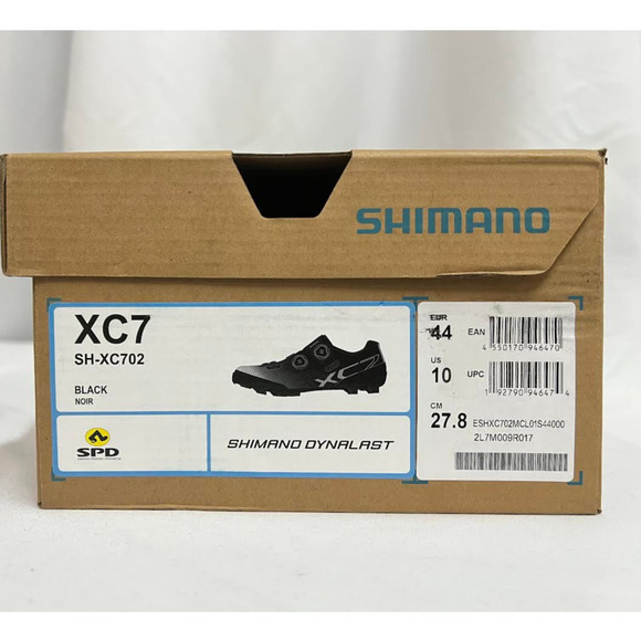 NWB! SHIMANO‎ SH-XC702 Men\'s Off-Road Racing Shoe, Black, 10 main image 12